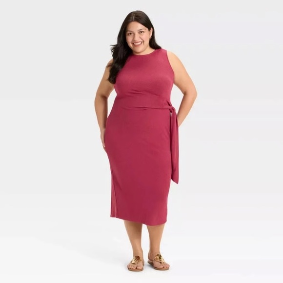 Ava & Viv Dresses & Skirts - NWT Ava & Viv tie midi Dress